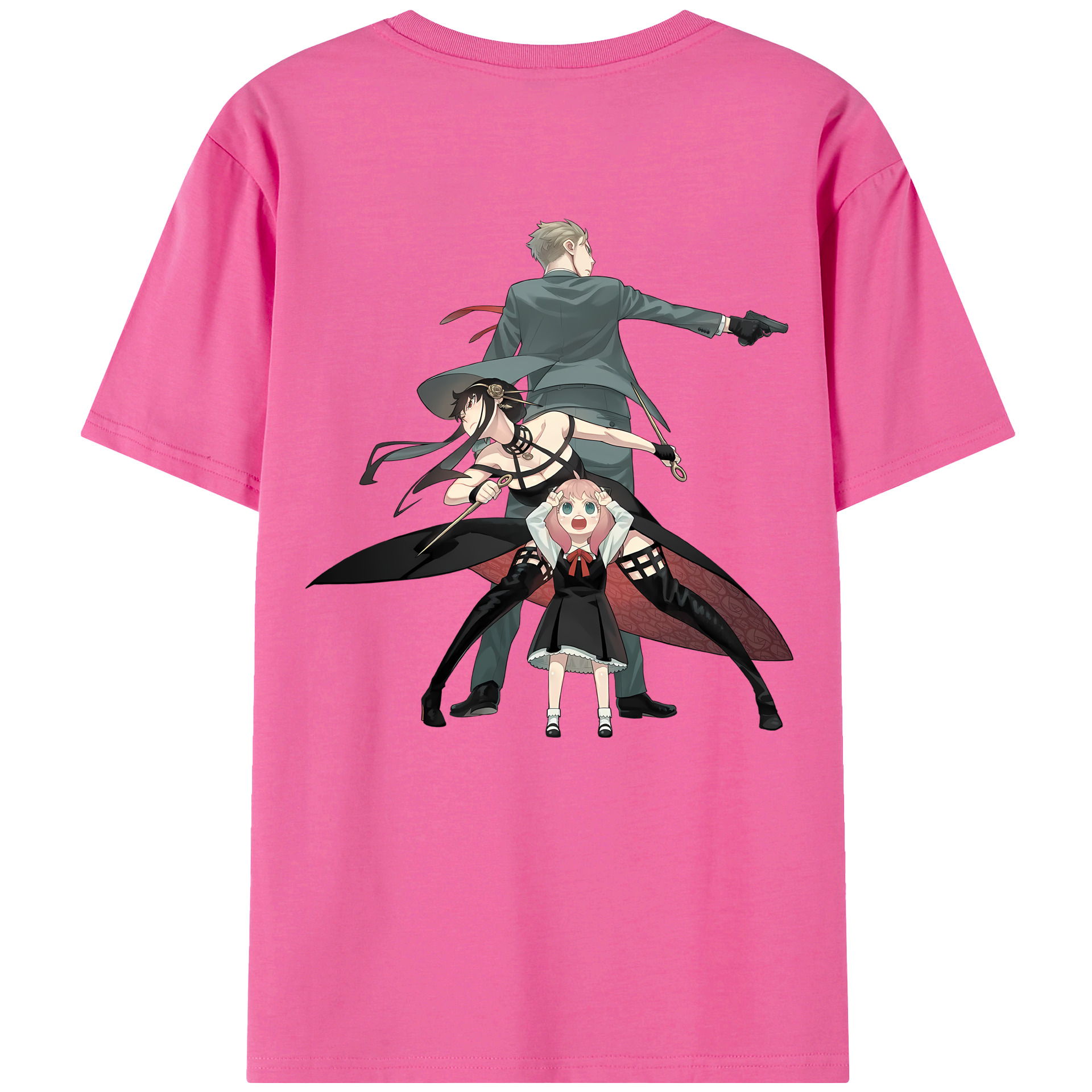 （画像用） SPY×FAMILY间谍家家酒 レディース半袖Tシャツ(バックプリント)